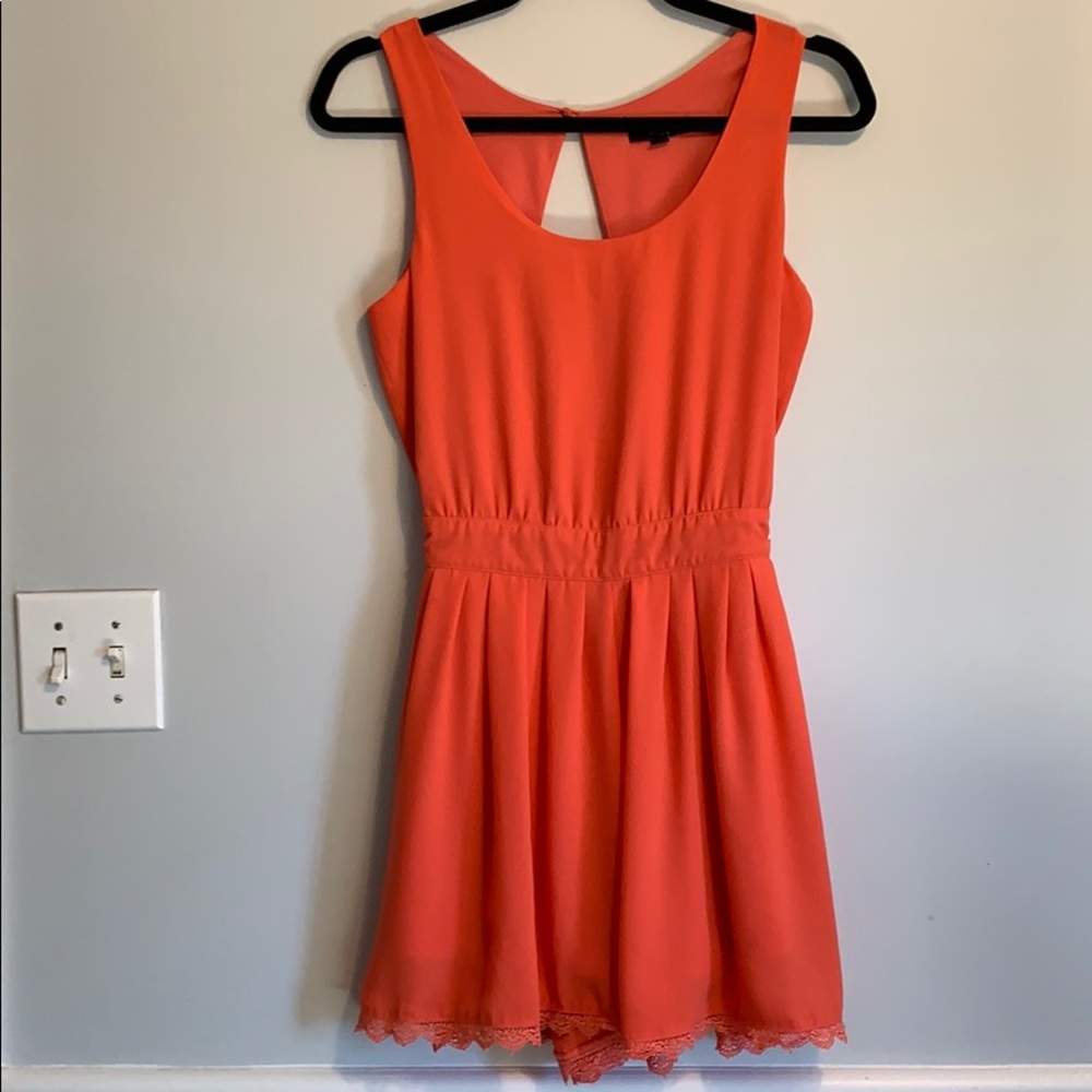 Coral Romper